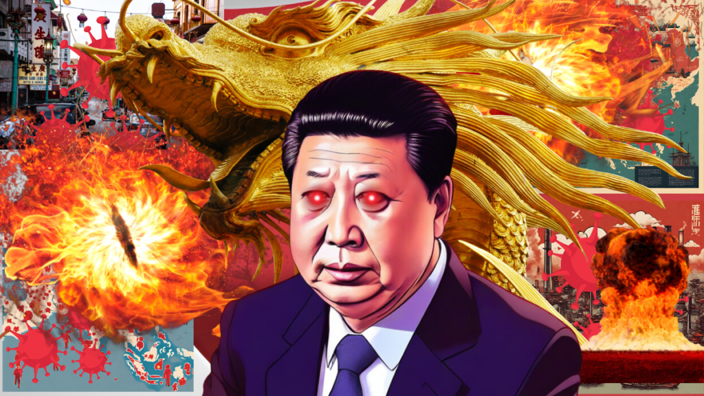 China The poison for world